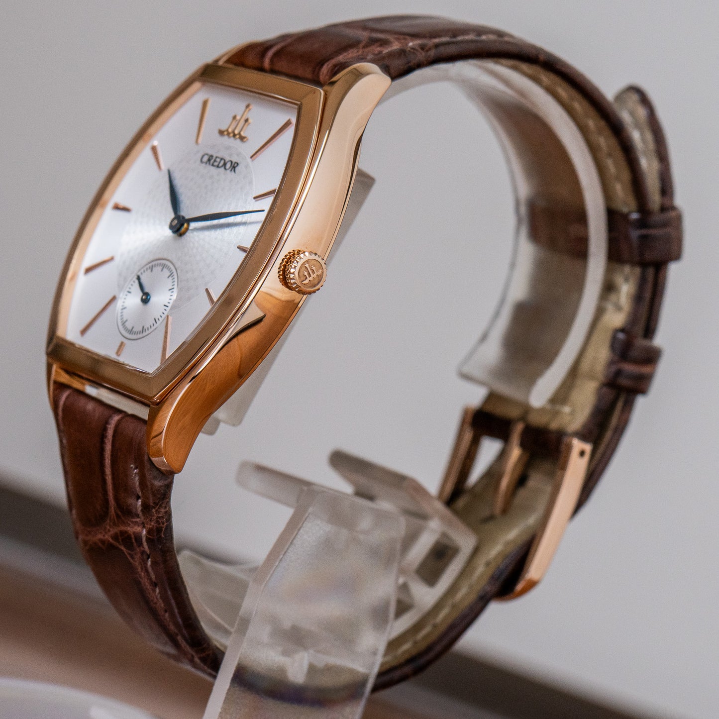 Credor Rose Gold Tonneau 6898-00C0