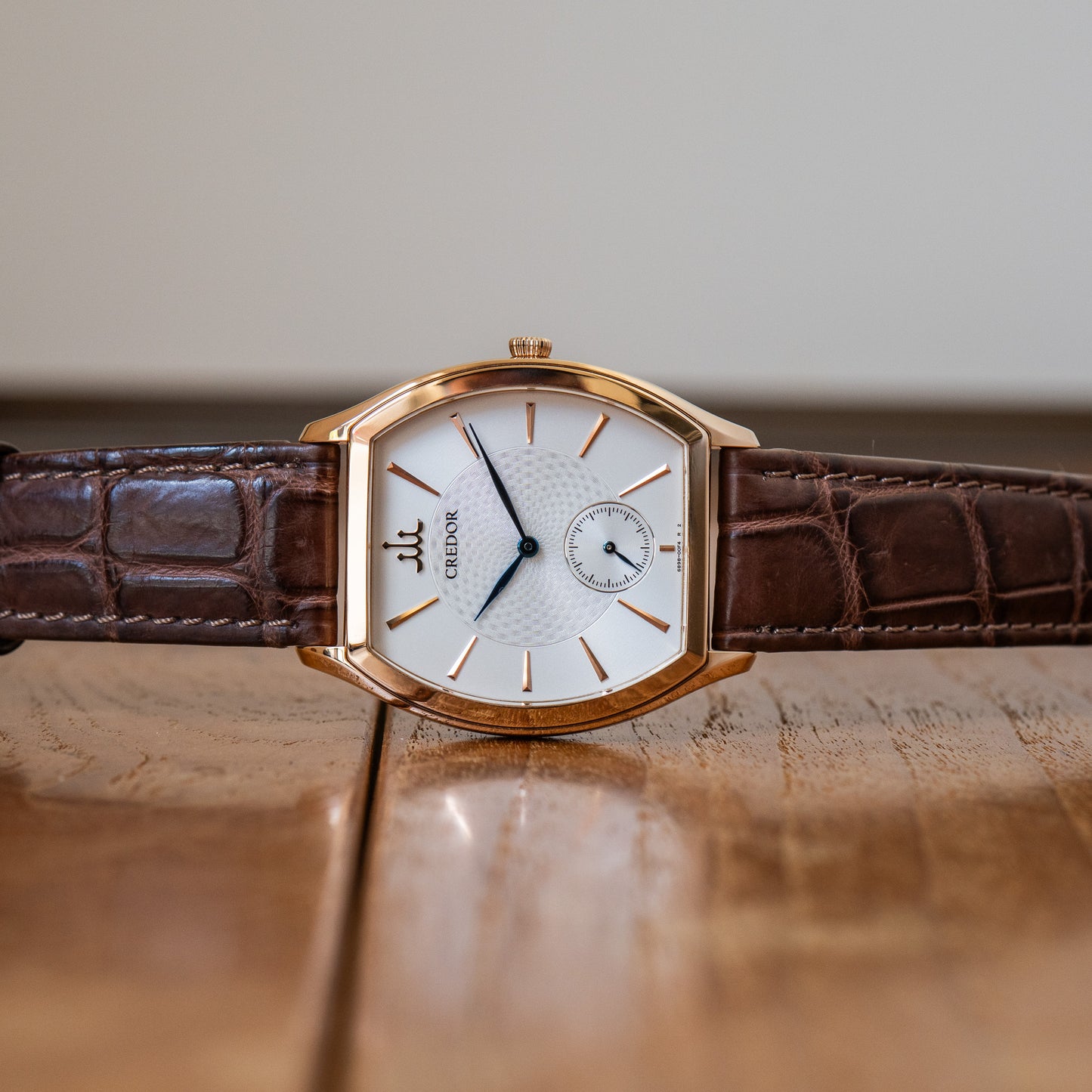Credor Rose Gold Tonneau 6898-00C0
