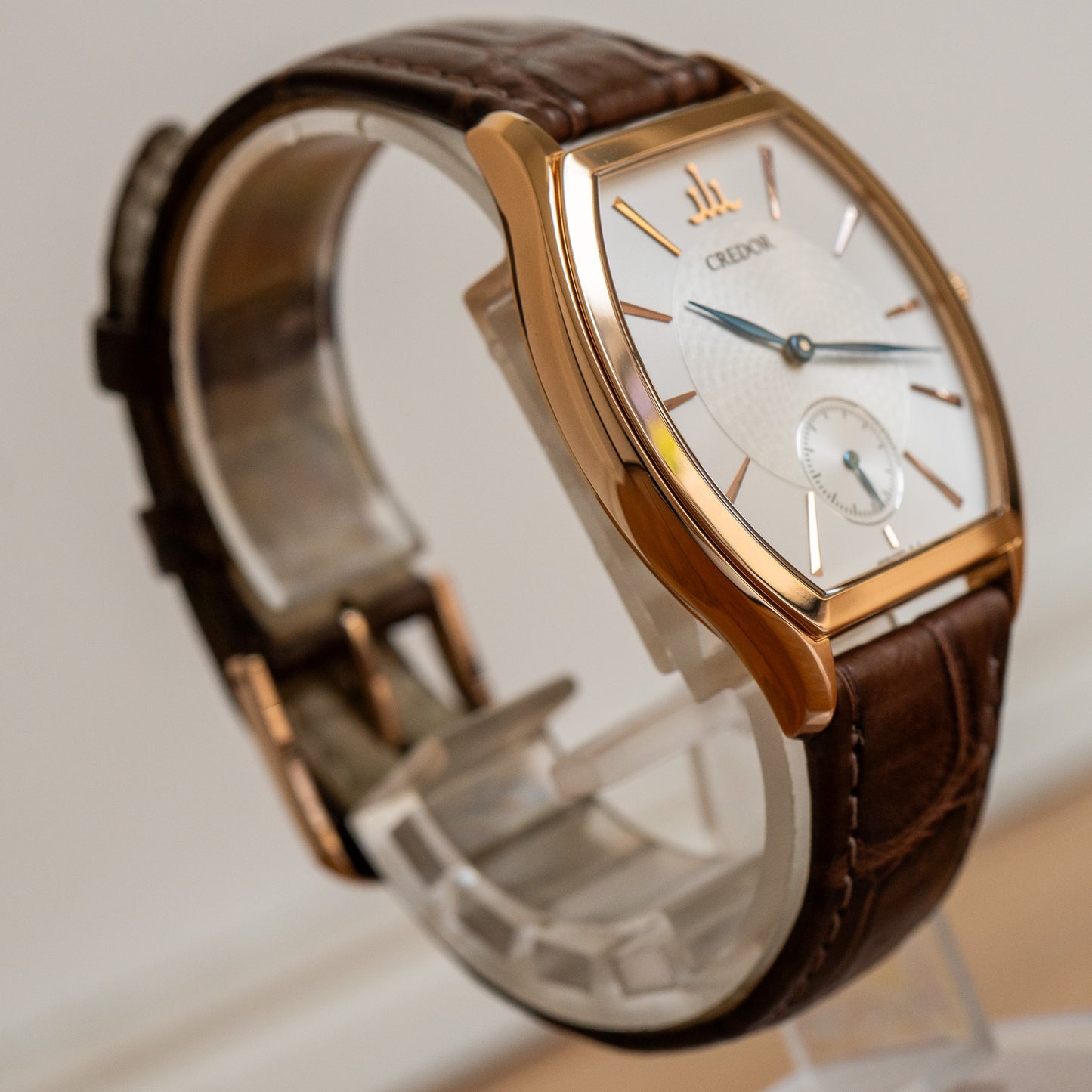 Credor Rose Gold Tonneau 6898-00C0