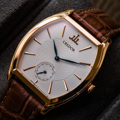 Credor Rose Gold Tonneau 6898-00C0