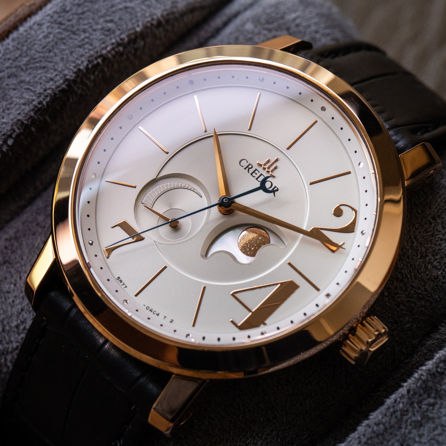 Credor 18k Moonphase GBLL998 Spring Drive