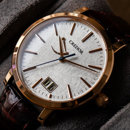 Credor 18K “Big Date” GBLP996