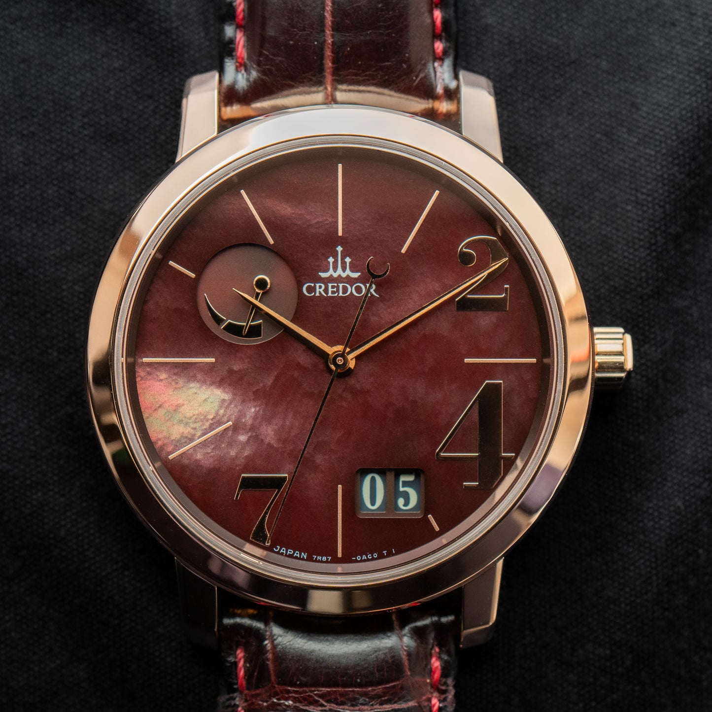 Credor “Crimson Sky” GBLP998
