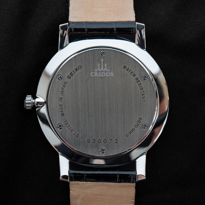 Credor “Charcoal" GCAQ997 / 6870-00E0