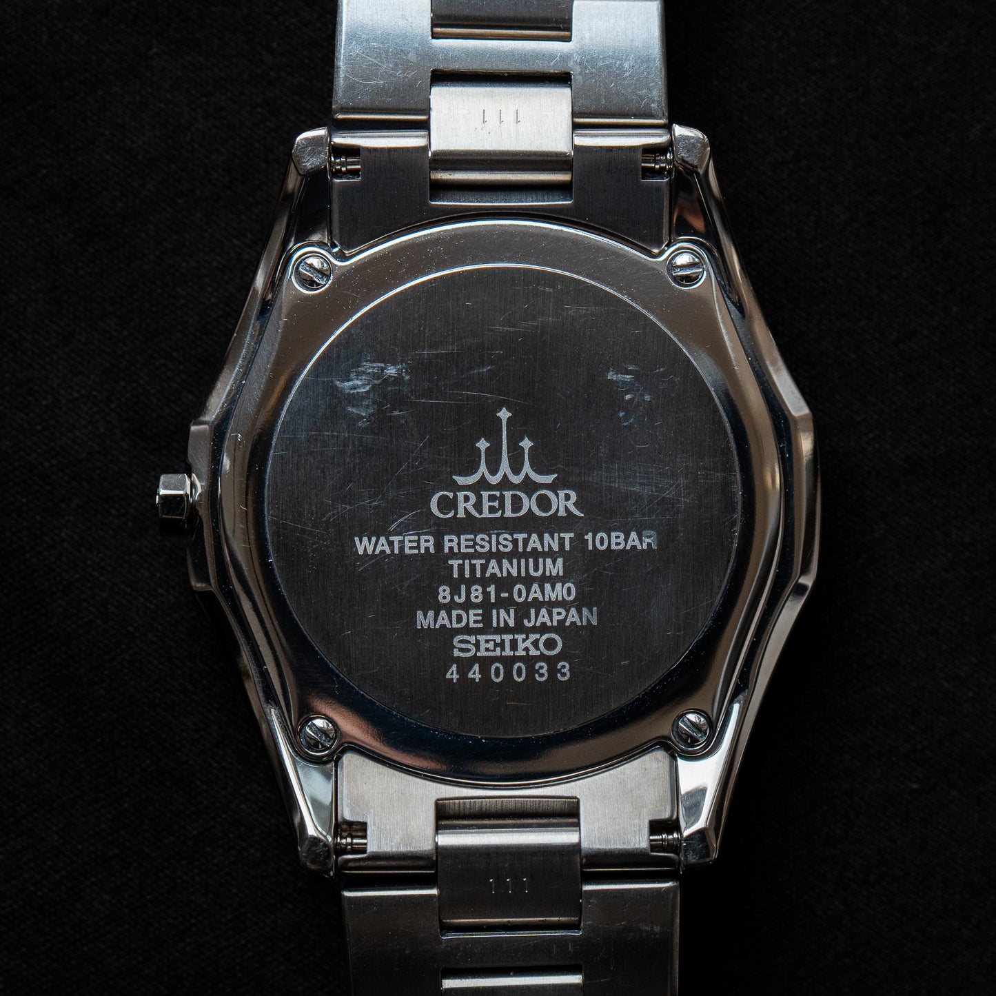 Credor "Full Titanium" 8J81-0AM0