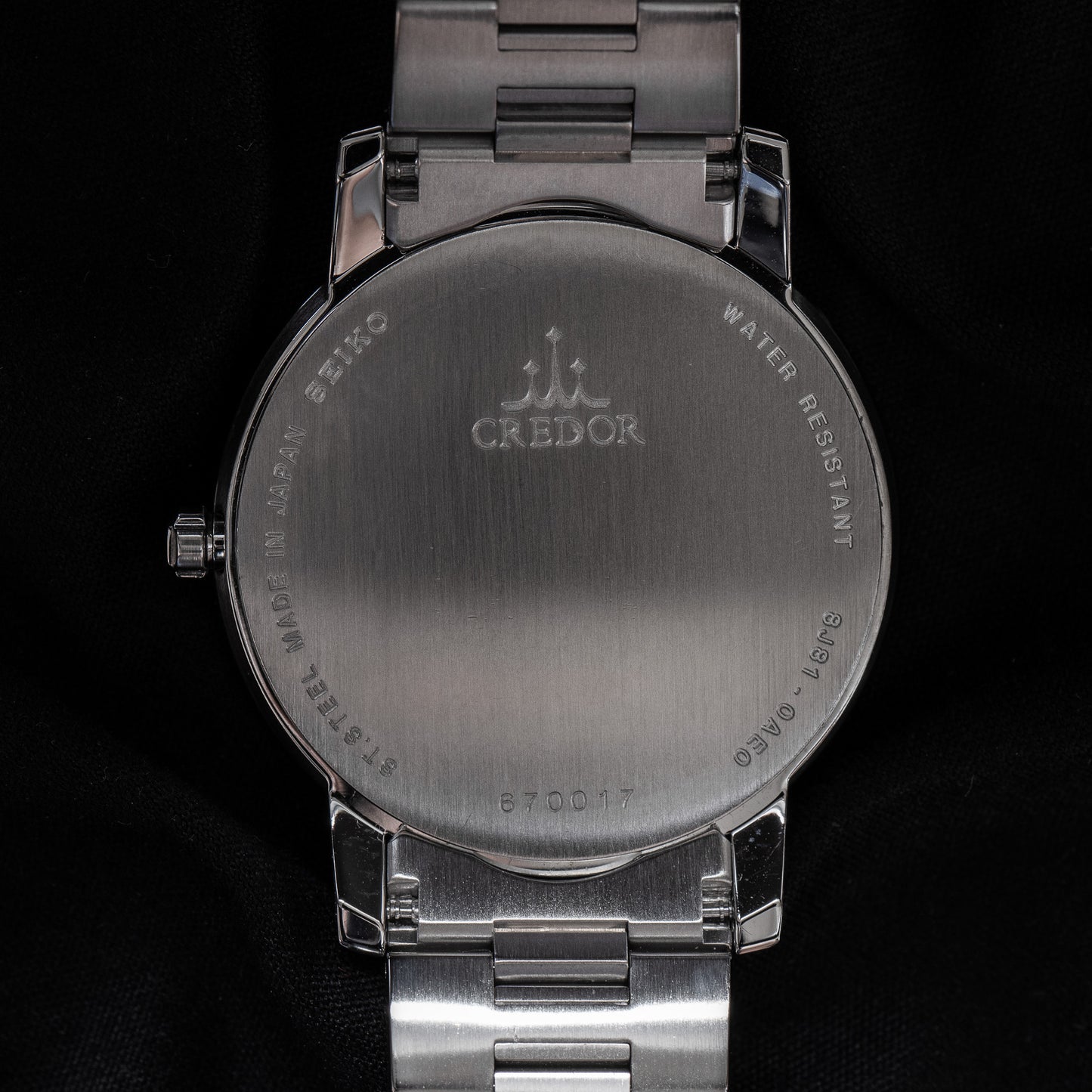 Credor “Anthracite” GCAR987 HAQ