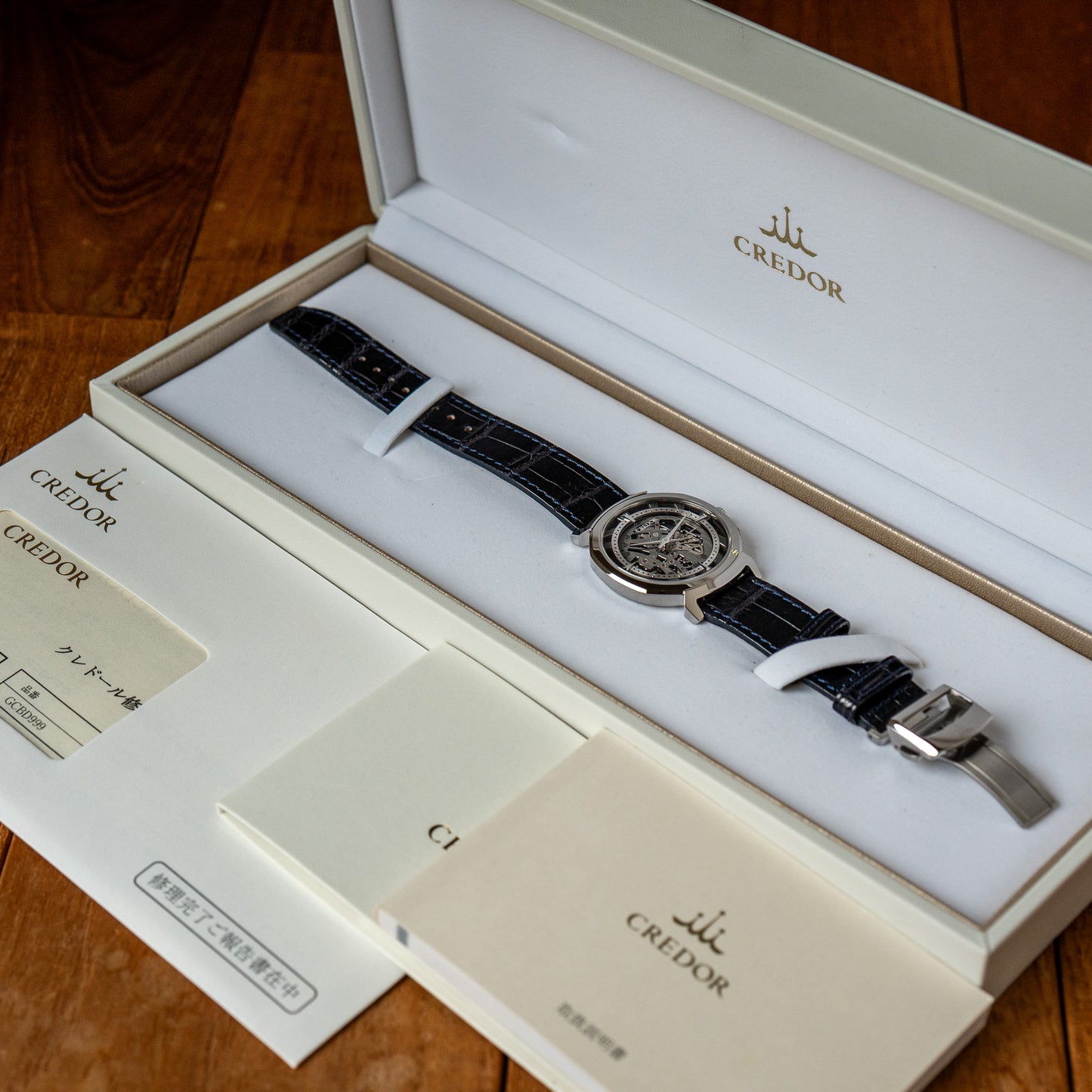 Credor “Ruthenium Skeleton” GCBD999 / 6899-00N0