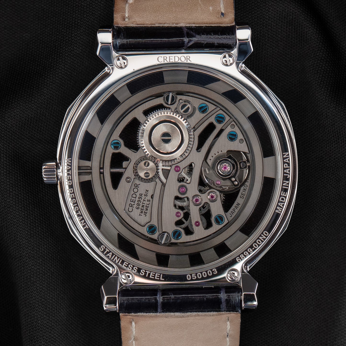 Credor “Ruthenium Skeleton” GCBD999 / 6899-00N0