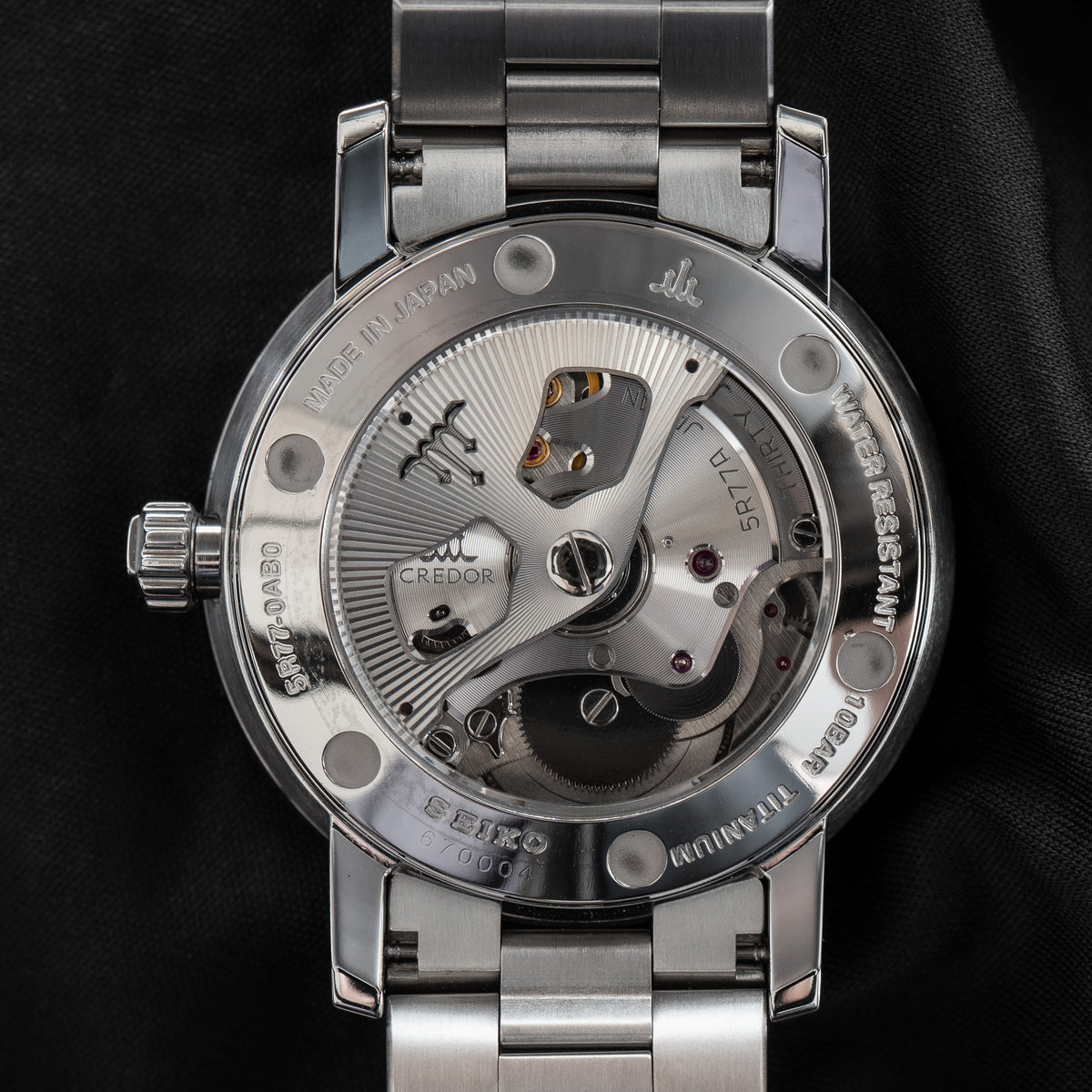 Credor “24/7” Moonphase Spring Drive GCLL995