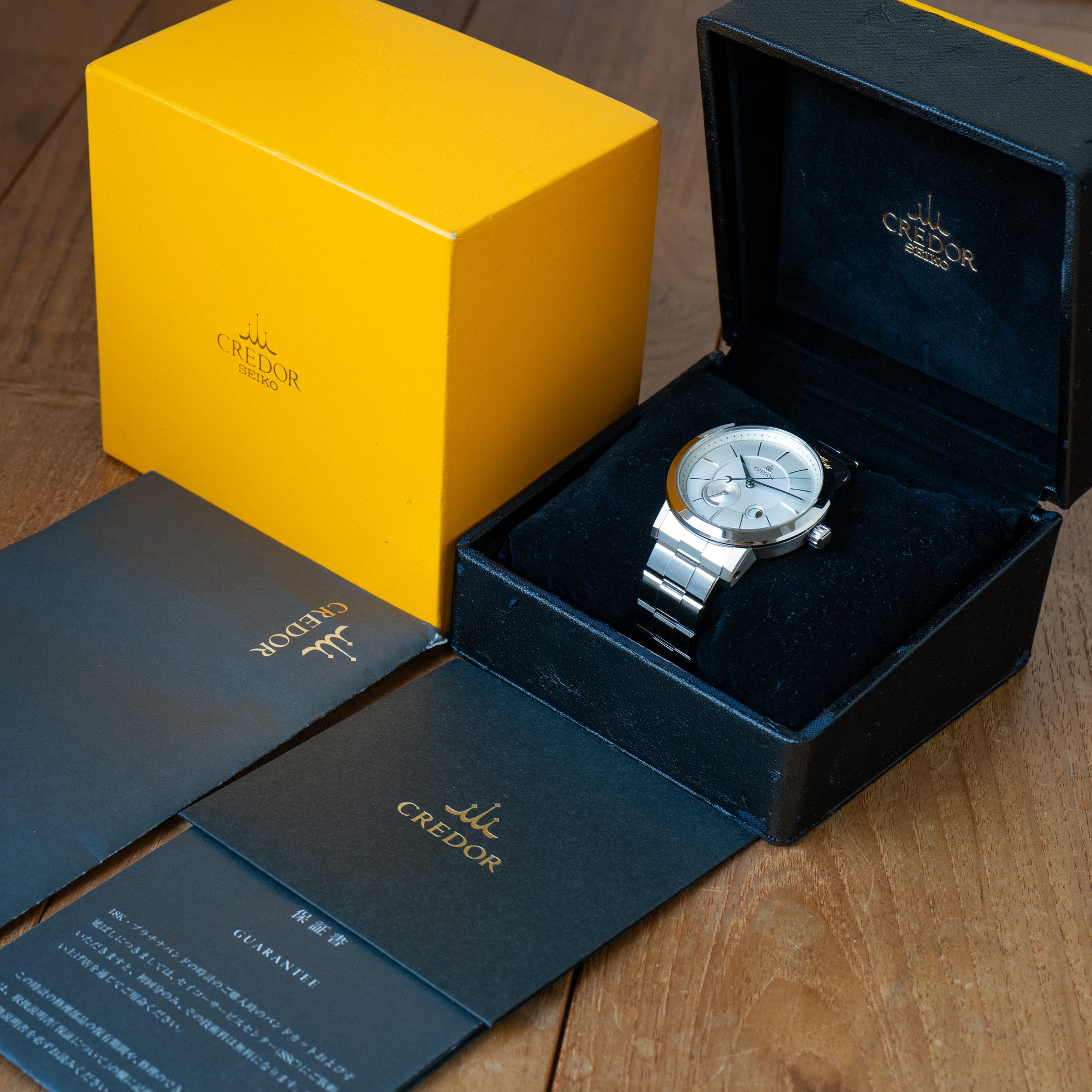 Seiko Credor GCLL997 Spring Drive Moonphase – Provenance Watches