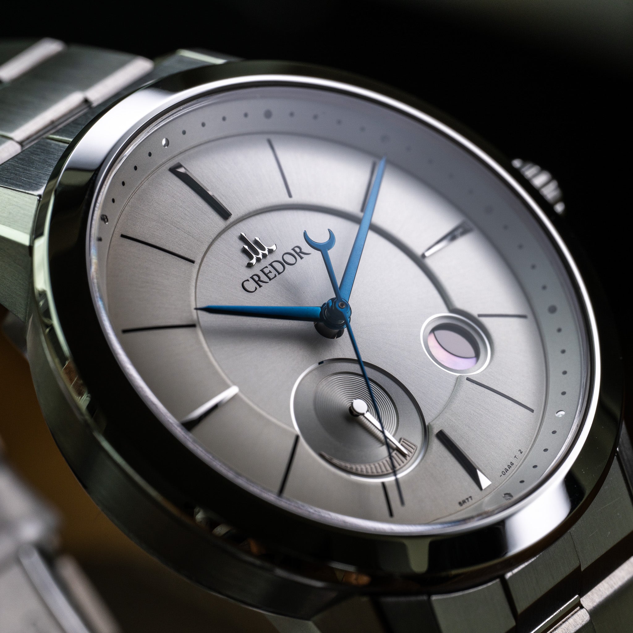 Seiko Credor GCLL997 Spring Drive Moonphase – Provenance Watches