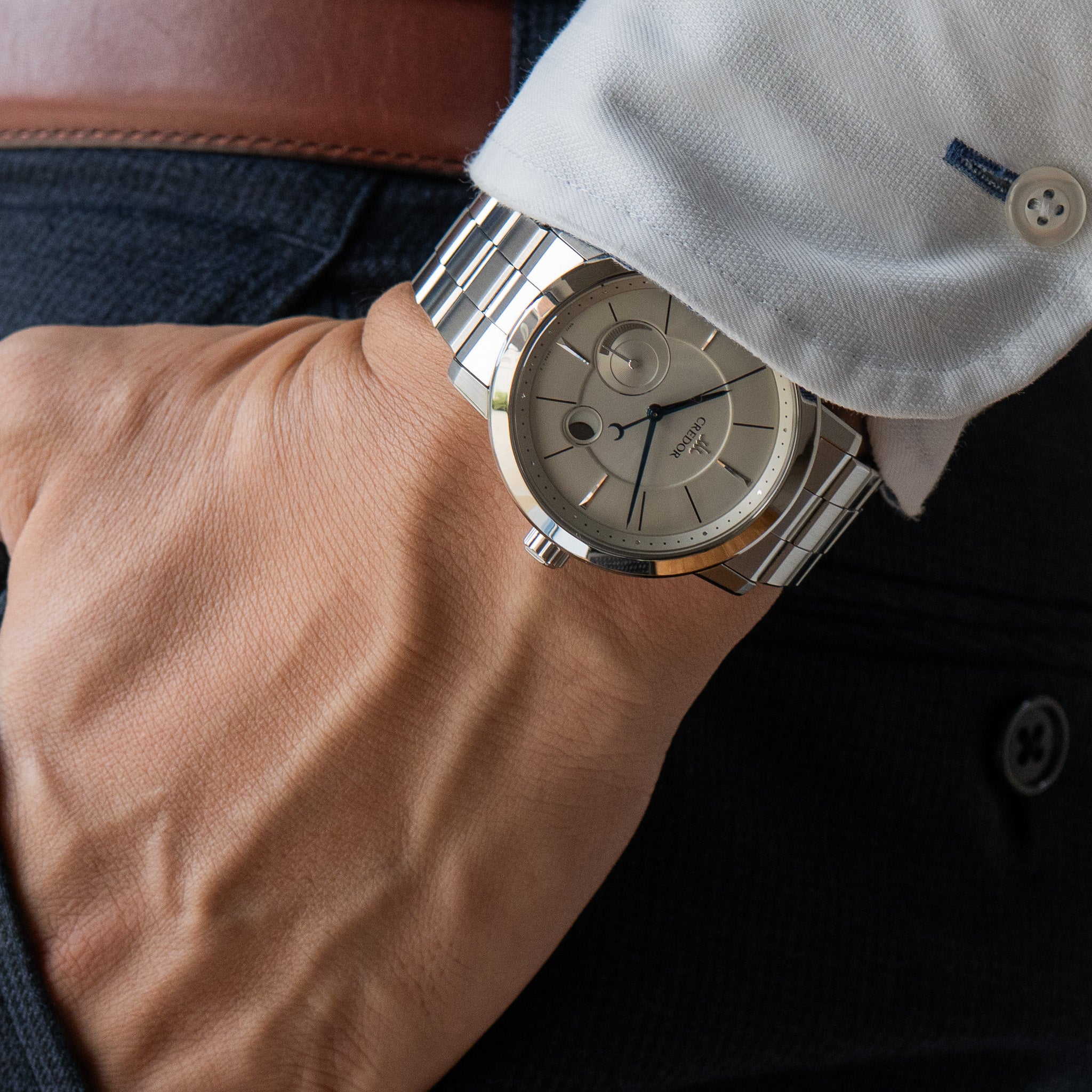 Seiko Credor GCLL997 Spring Drive Moonphase – Provenance Watches