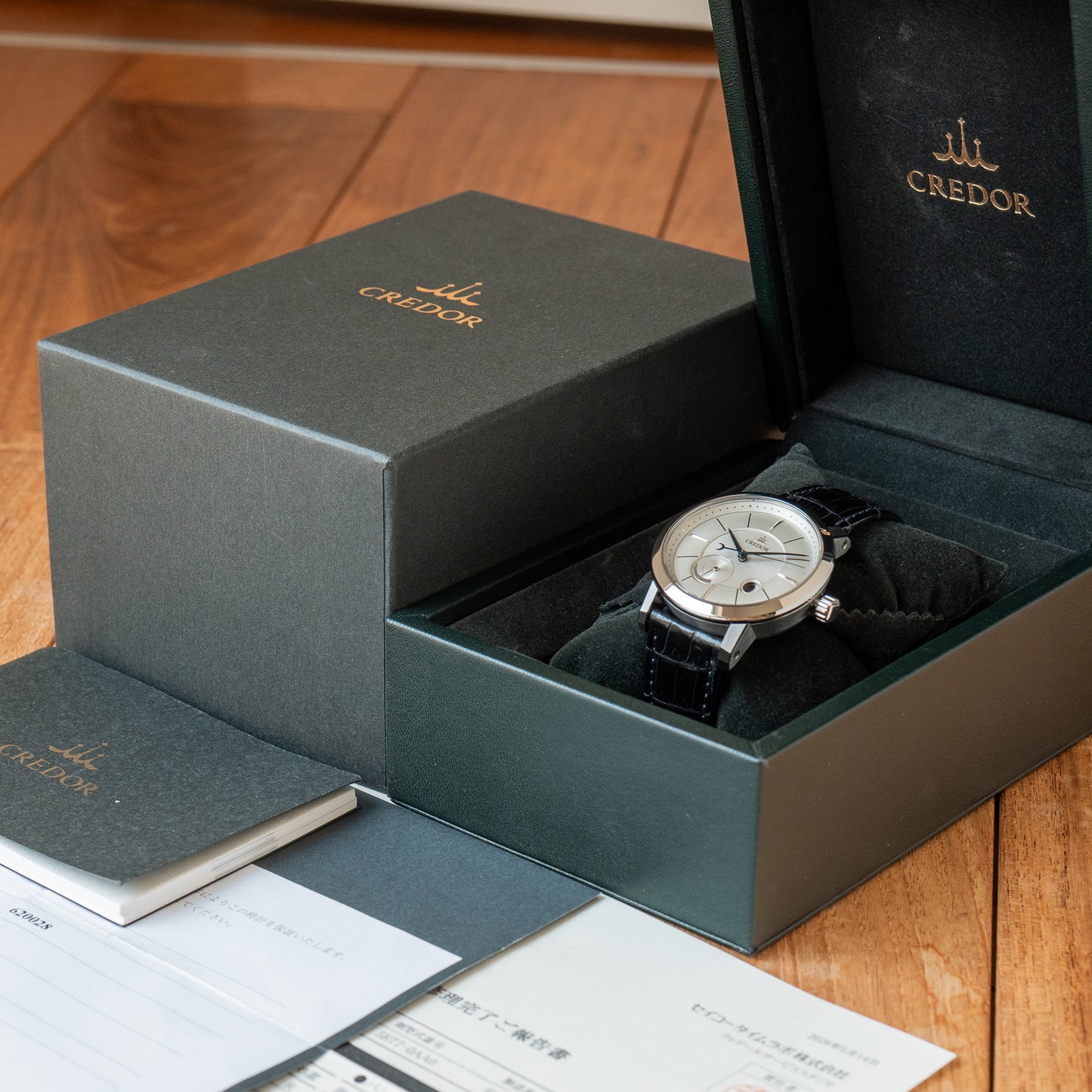 Seiko Credor GCLL997 Spring Drive Moonphase