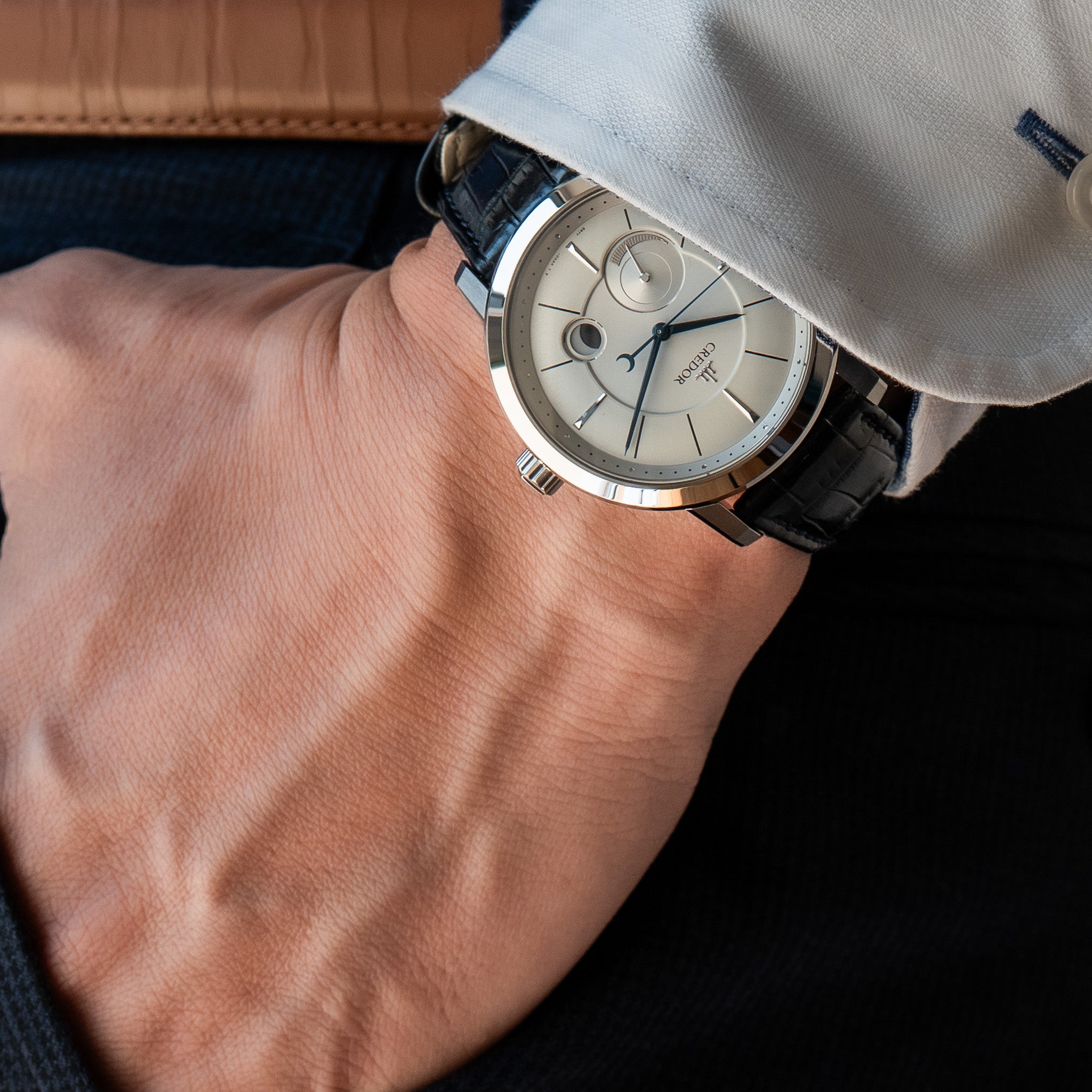 Seiko Credor GCLL997 Spring Drive Moonphase – Provenance Watches
