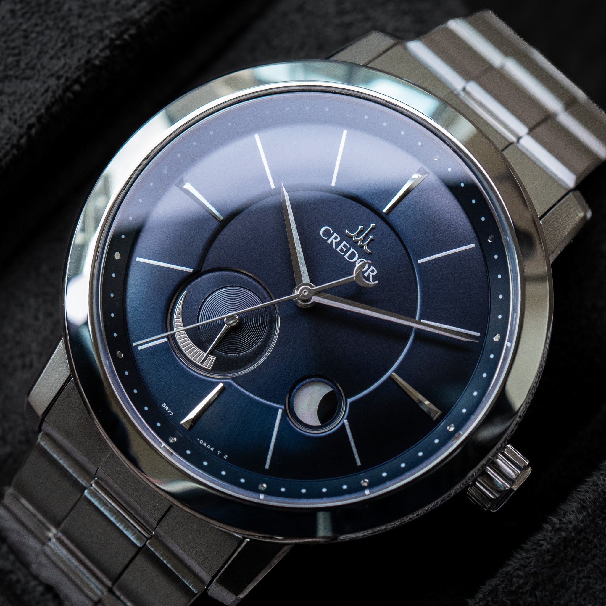 Seiko Credor GCLL999 Spring Drive Moonphase – Provenance Watches