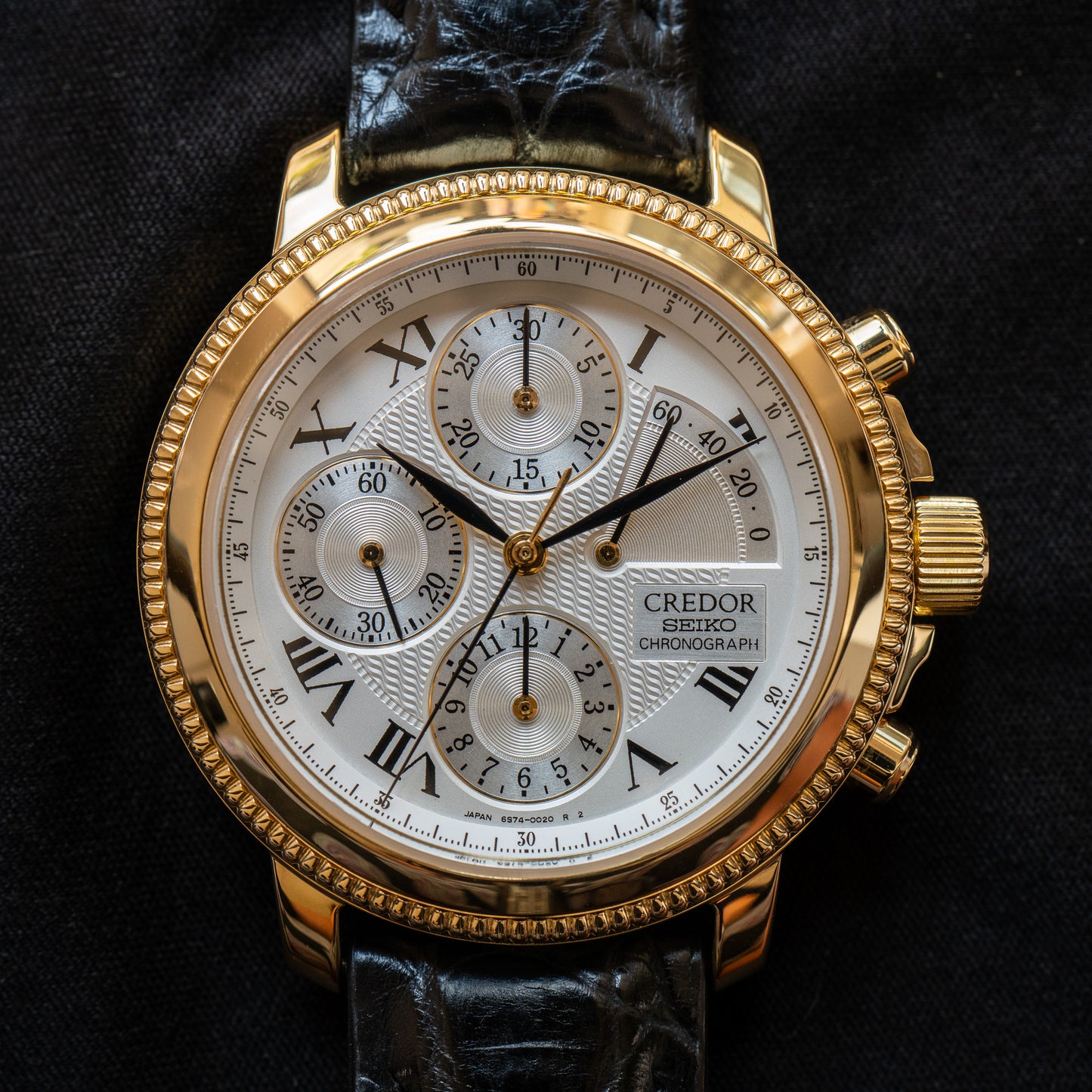 Credor “Phoenix” GBBH998 Gold Chronograph