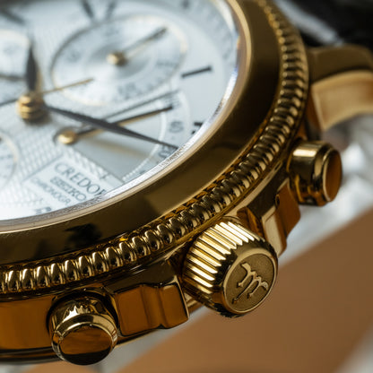 Credor “Phoenix” GBBH998 Gold Chronograph