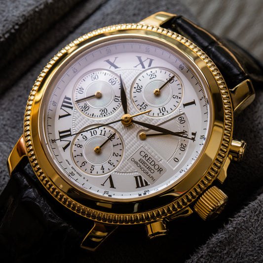 Credor “Phoenix” GBBH998 Gold Chronograph