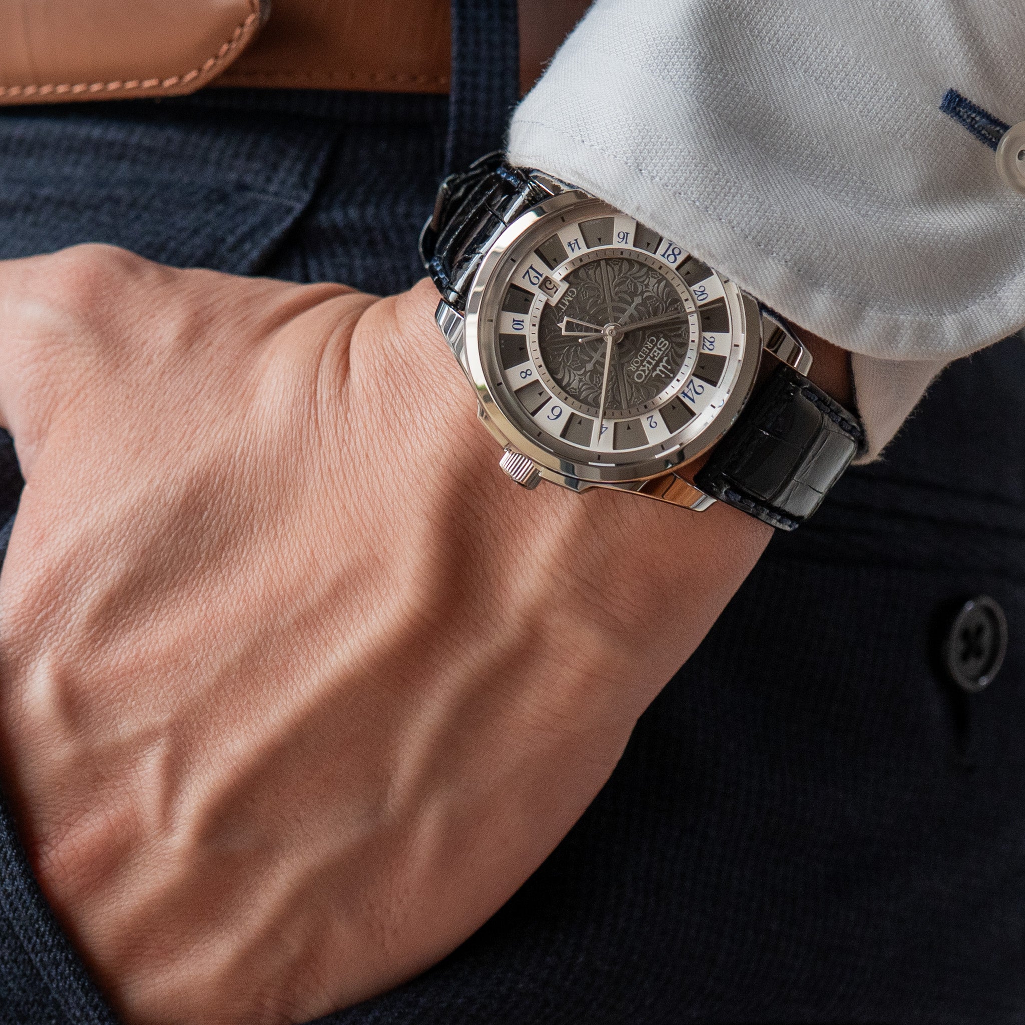 Credor “Etched Rhodium” GCBZ997 – Provenance Watches
