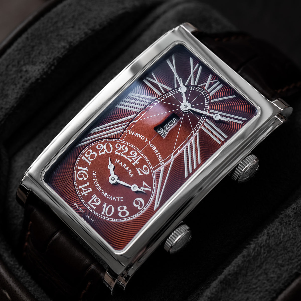 Cuervo y Sobrinos Prominente Doble Tiempo – Provenance Watches