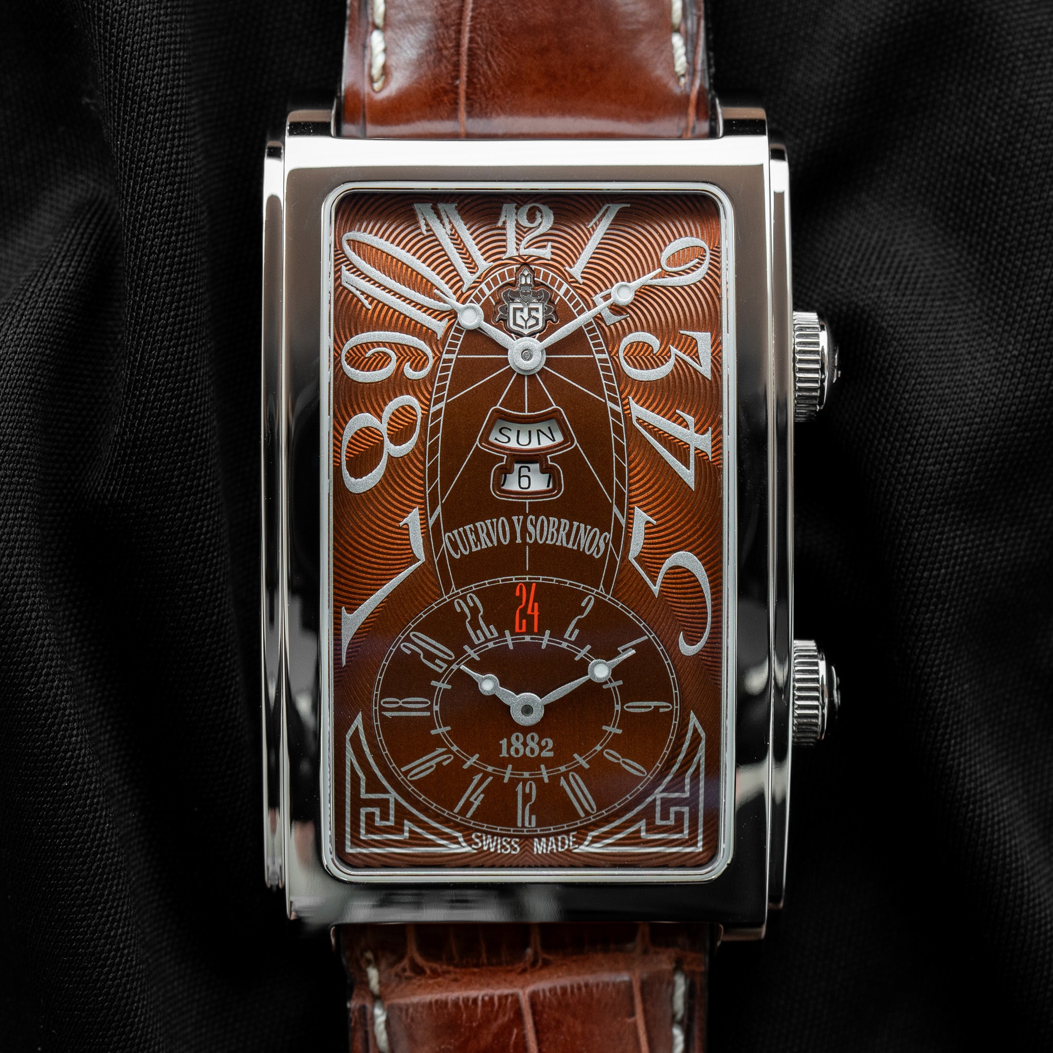 Cuervo y Sobrinos Prominente Doble Tiempo Ref. 1124 – Provenance