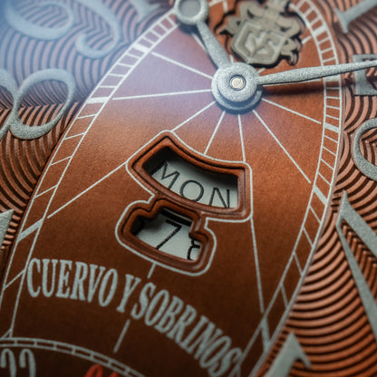 Cuervo y Sobrinos Prominente Doble Tiempo Ref. 1124