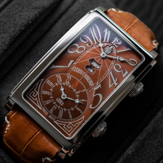 Cuervo y Sobrinos Prominente Doble Tiempo Ref. 1124