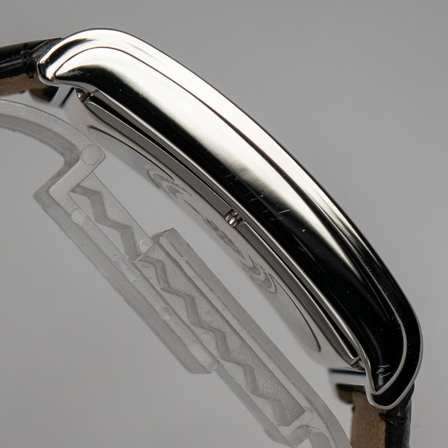 Cuervo y Sobrinos "Silver Guilloché" Prominente Doble Tiempo