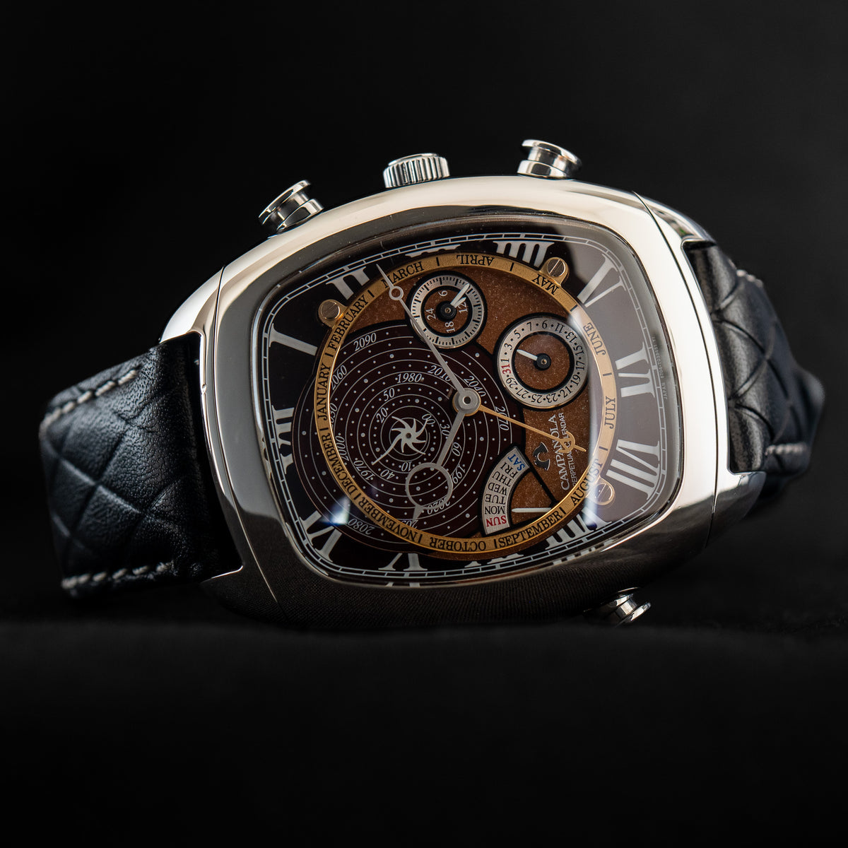 Campanola “Burning Incense” AG6251-06W Perpetual Calendar