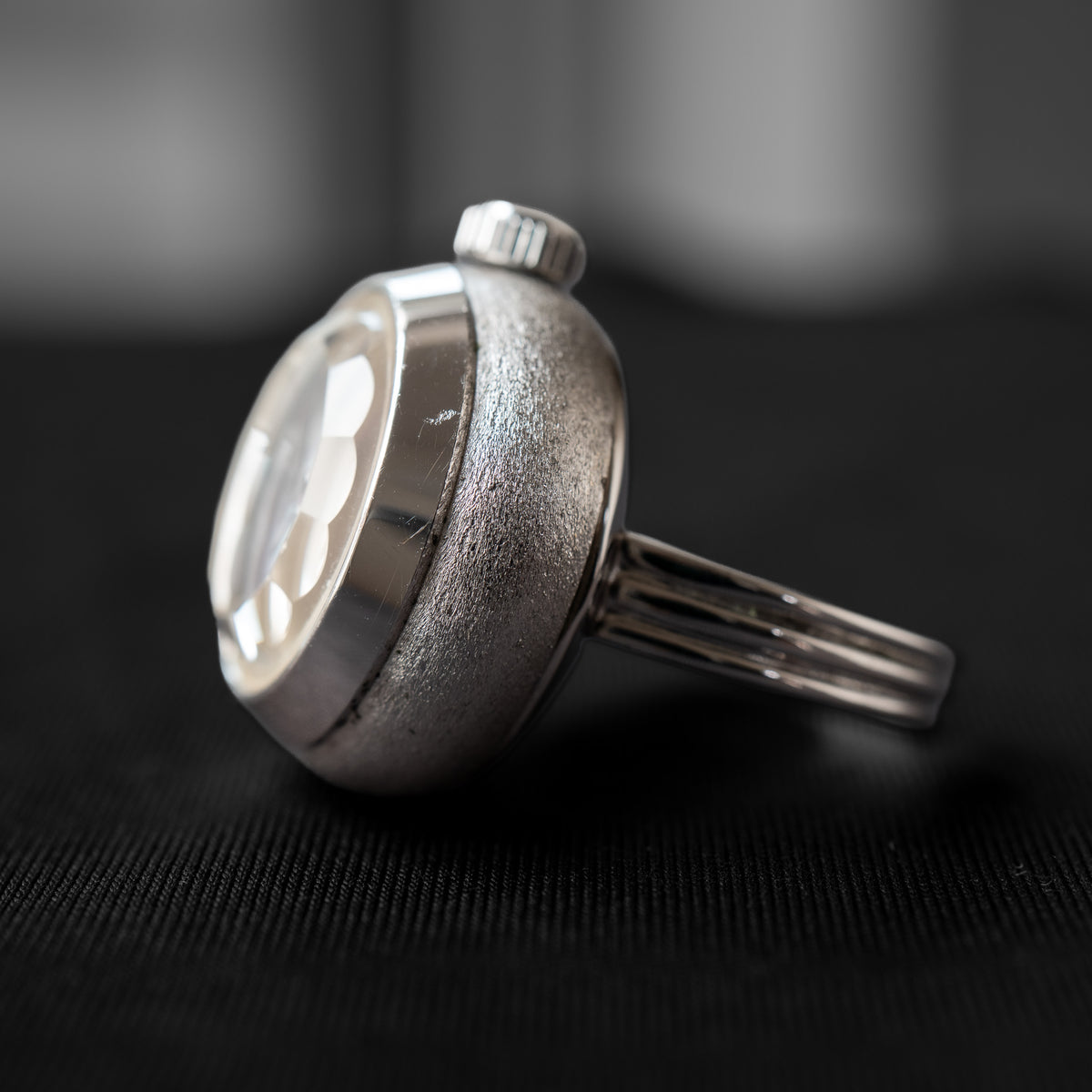 Seiko Mechanical "Mother-of-Pearl" Ring Watch