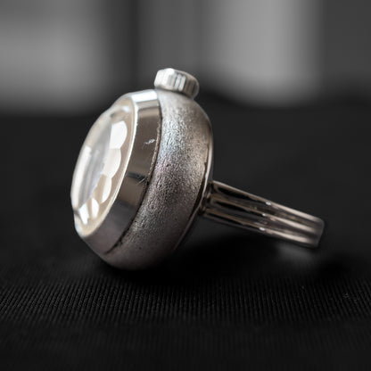 Seiko Mechanical "Mother-of-Pearl" Ring Watch