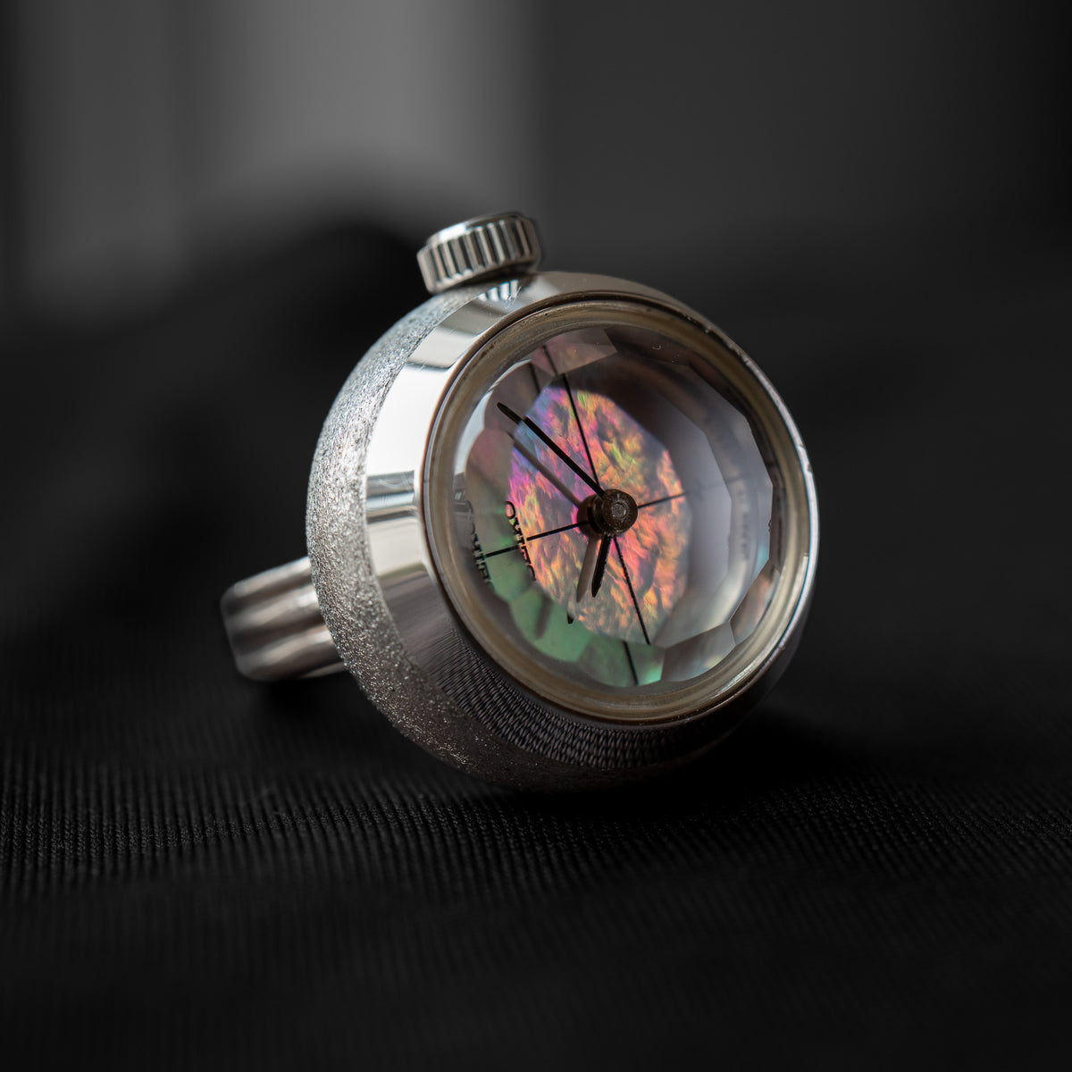 Seiko Mechanical "Mother-of-Pearl" Ring Watch