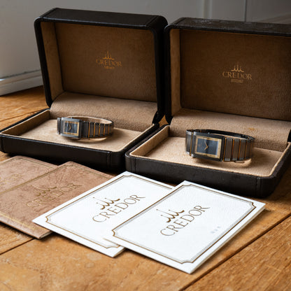 Credor 2F70 "His & Hers" Pair