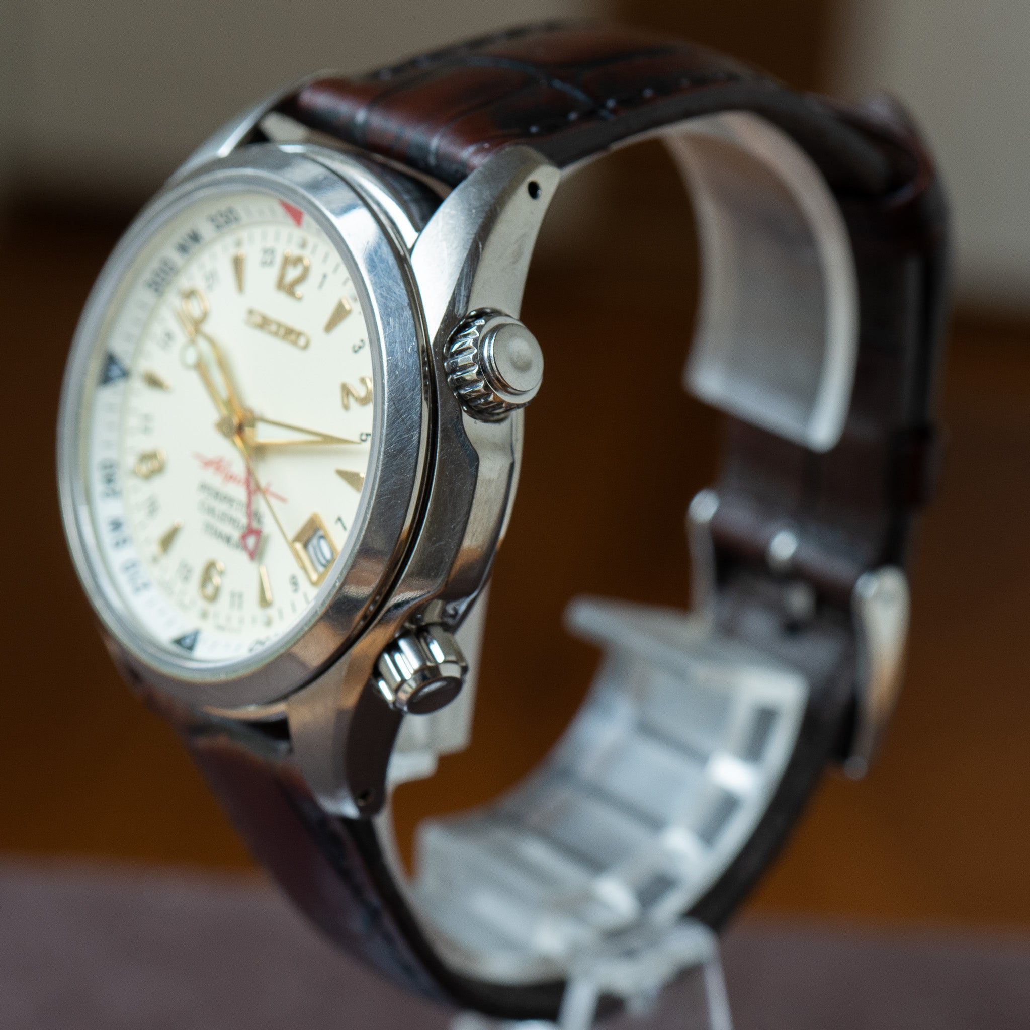 Seiko SBCJ031 Titanium Alpinist – Provenance Watches