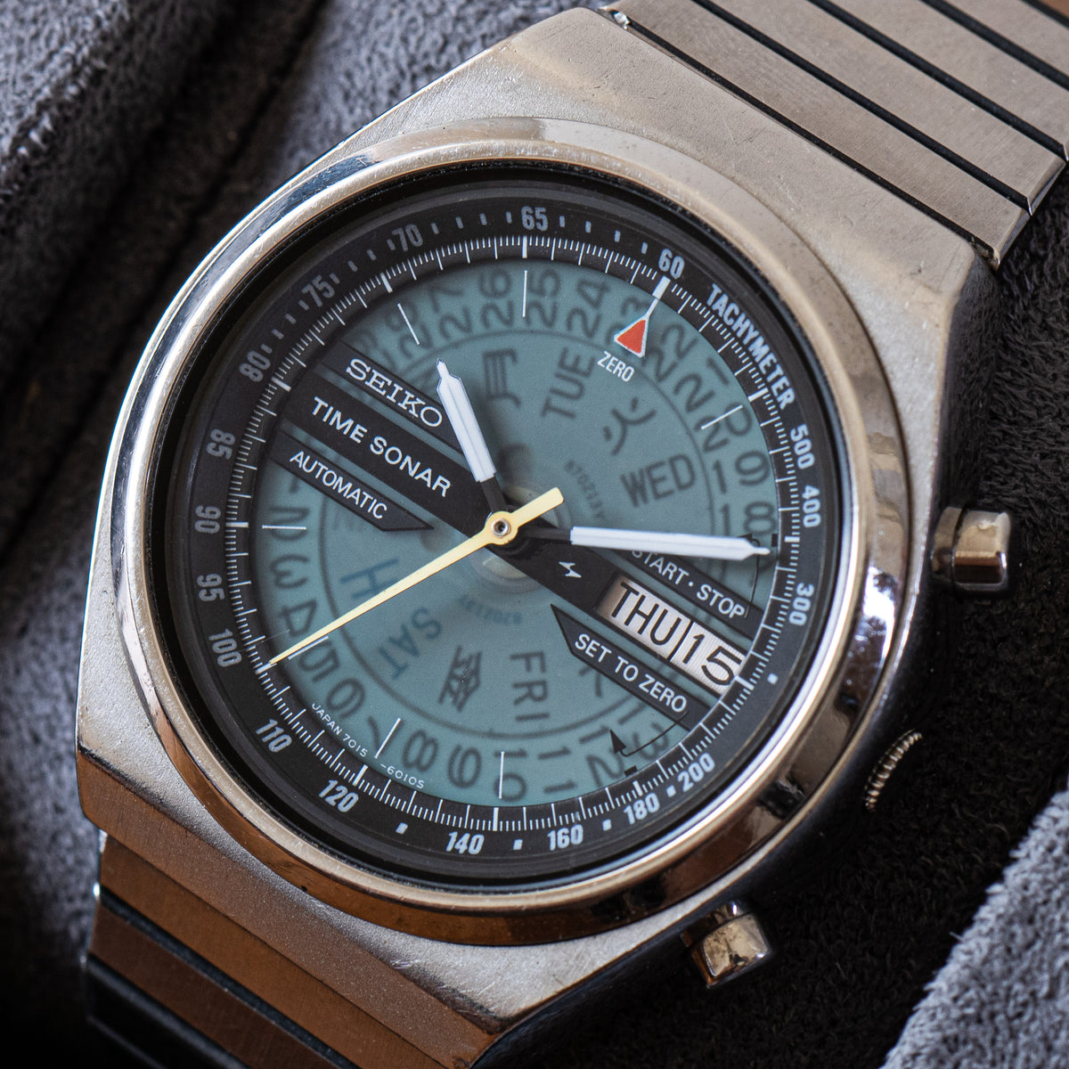 Seiko 7015-6010: Time-Sonar Chronograph – Provenance Watches
