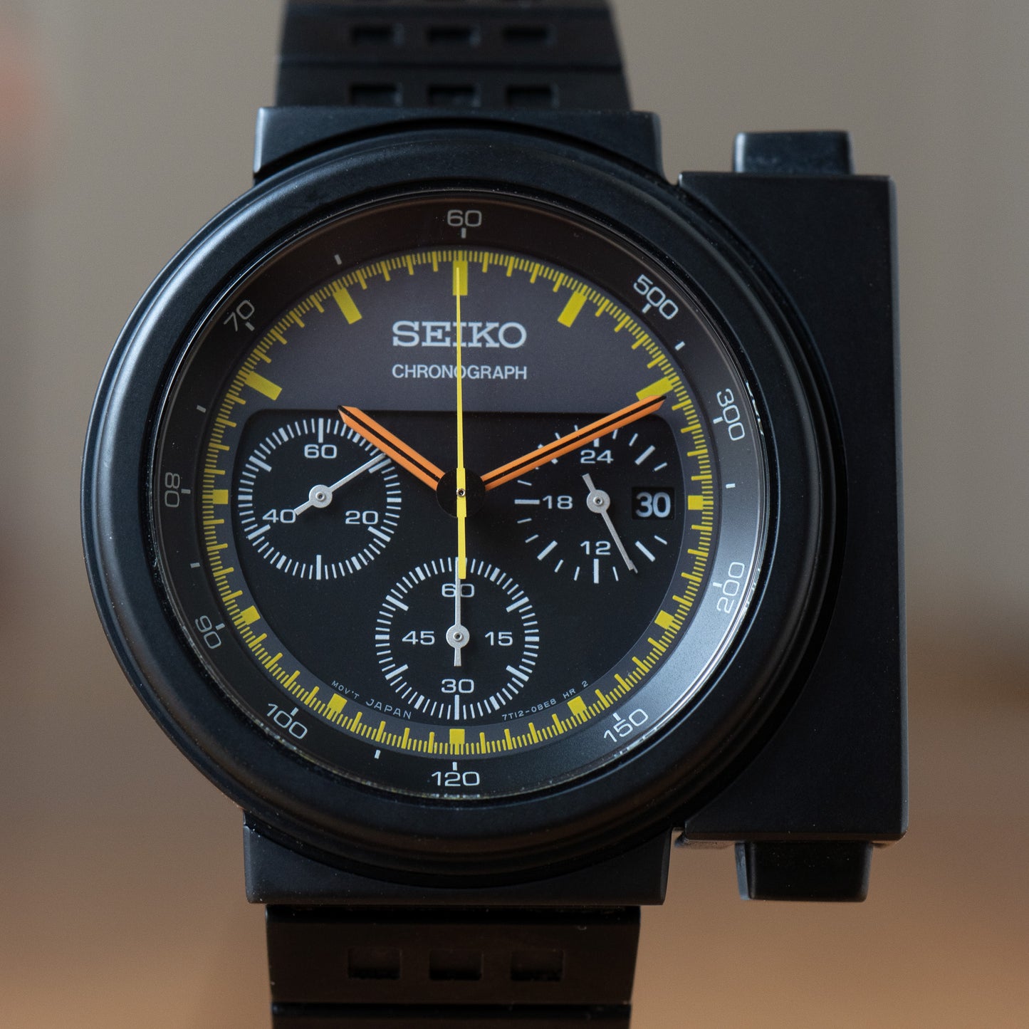 Seiko SCED037; Blacked-Out "Ripley" Reissue