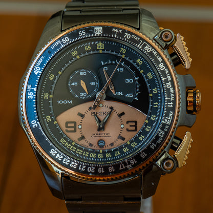 Seiko 7L22-0BA0; LE Kinetic