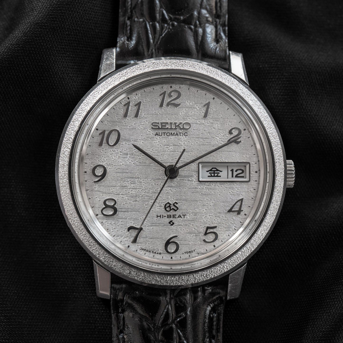Grand Seiko “Hammered Steel” 5646-7040