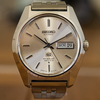 Grand Seiko 6146-8010 Arabesque Pyramid Facing the Camera