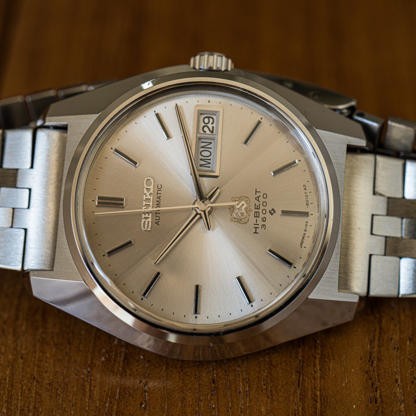 Grand Seiko 6146-8010 Arabesque Pyramid Sideways