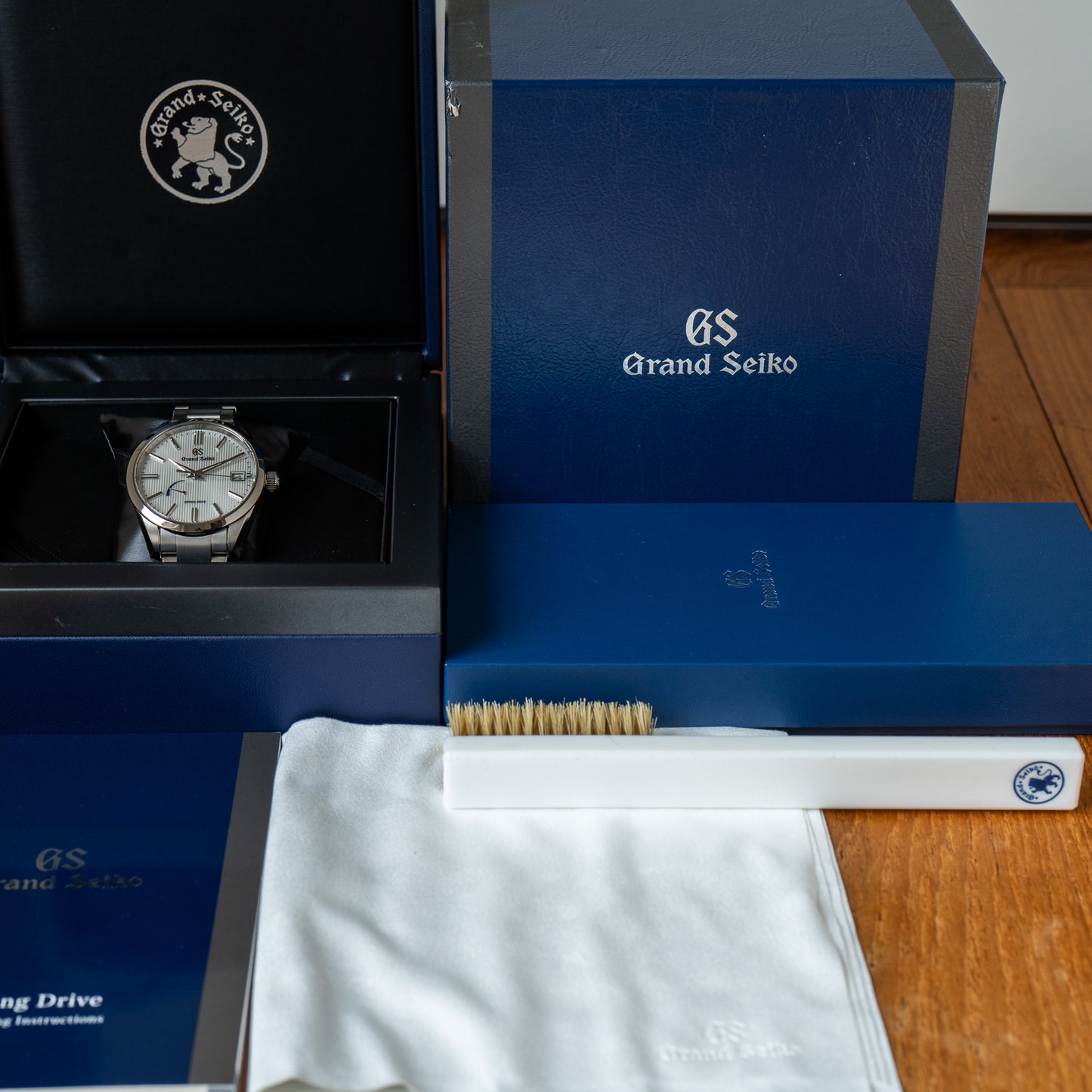 Grand Seiko Titanium “Striped” SBGA347