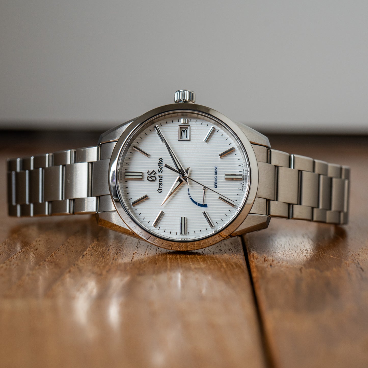 Grand Seiko Titanium “Striped” SBGA347