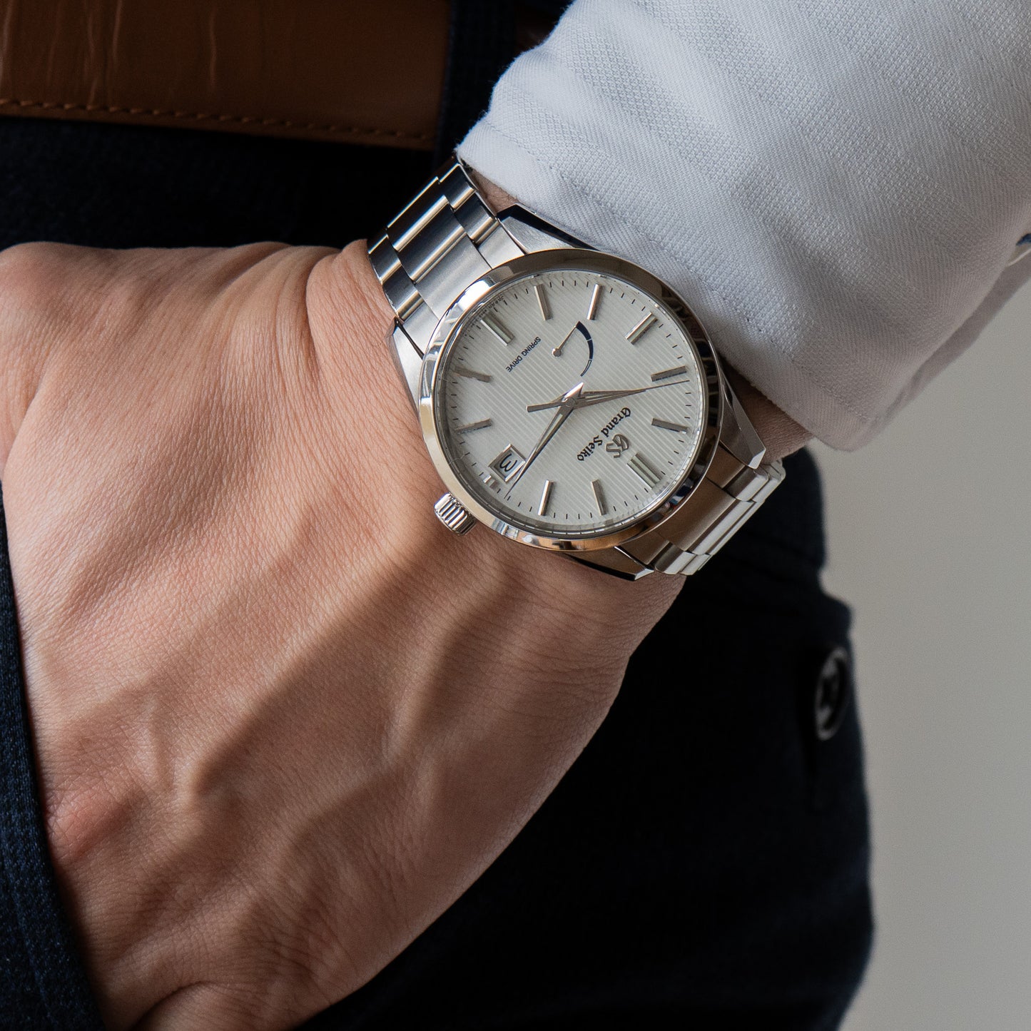 Grand Seiko Titanium “Striped” SBGA347