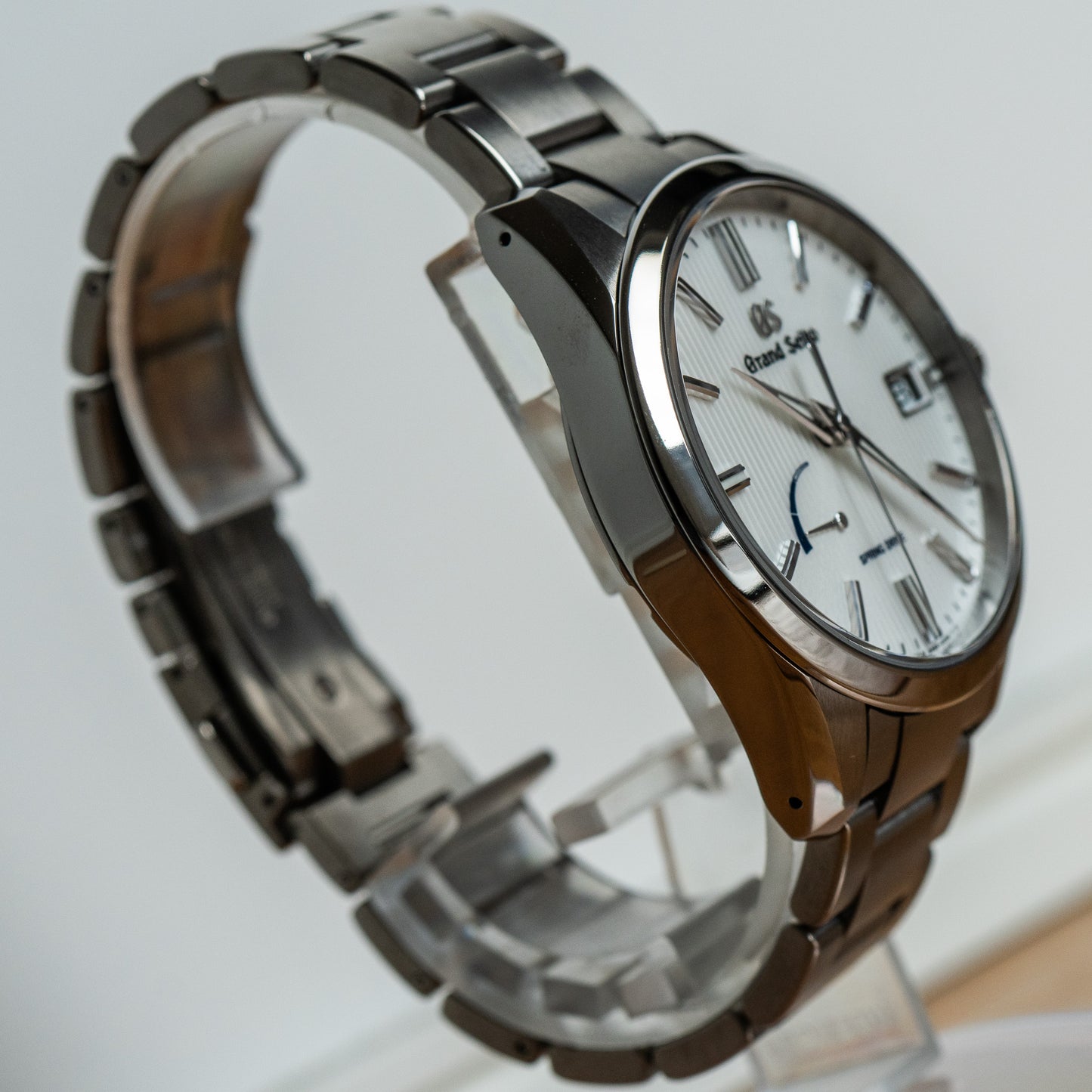 Grand Seiko Titanium “Striped” SBGA347