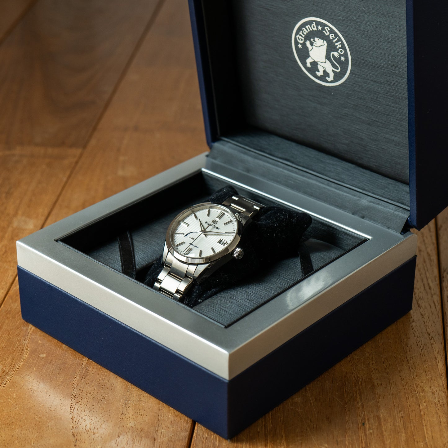Grand Seiko Titanium “Striped” SBGA347