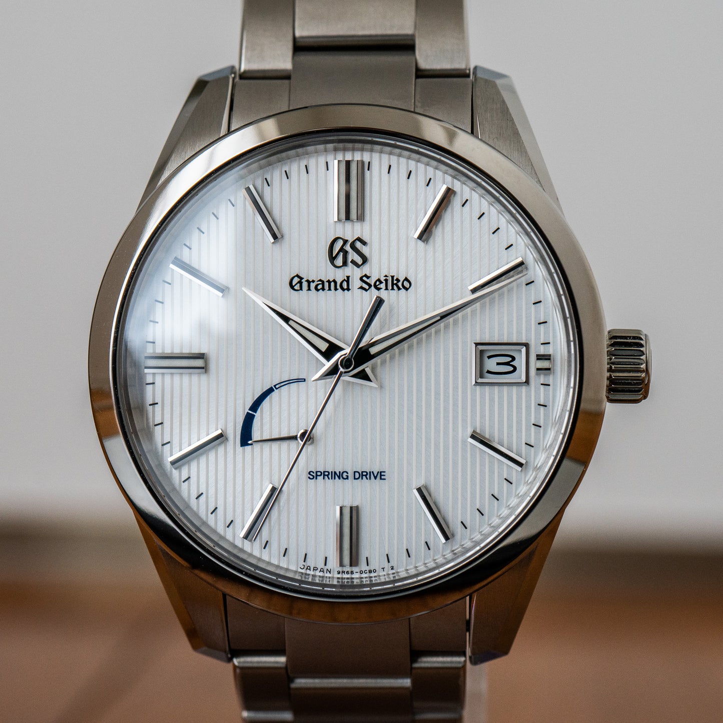 Grand Seiko Titanium “Striped” SBGA347