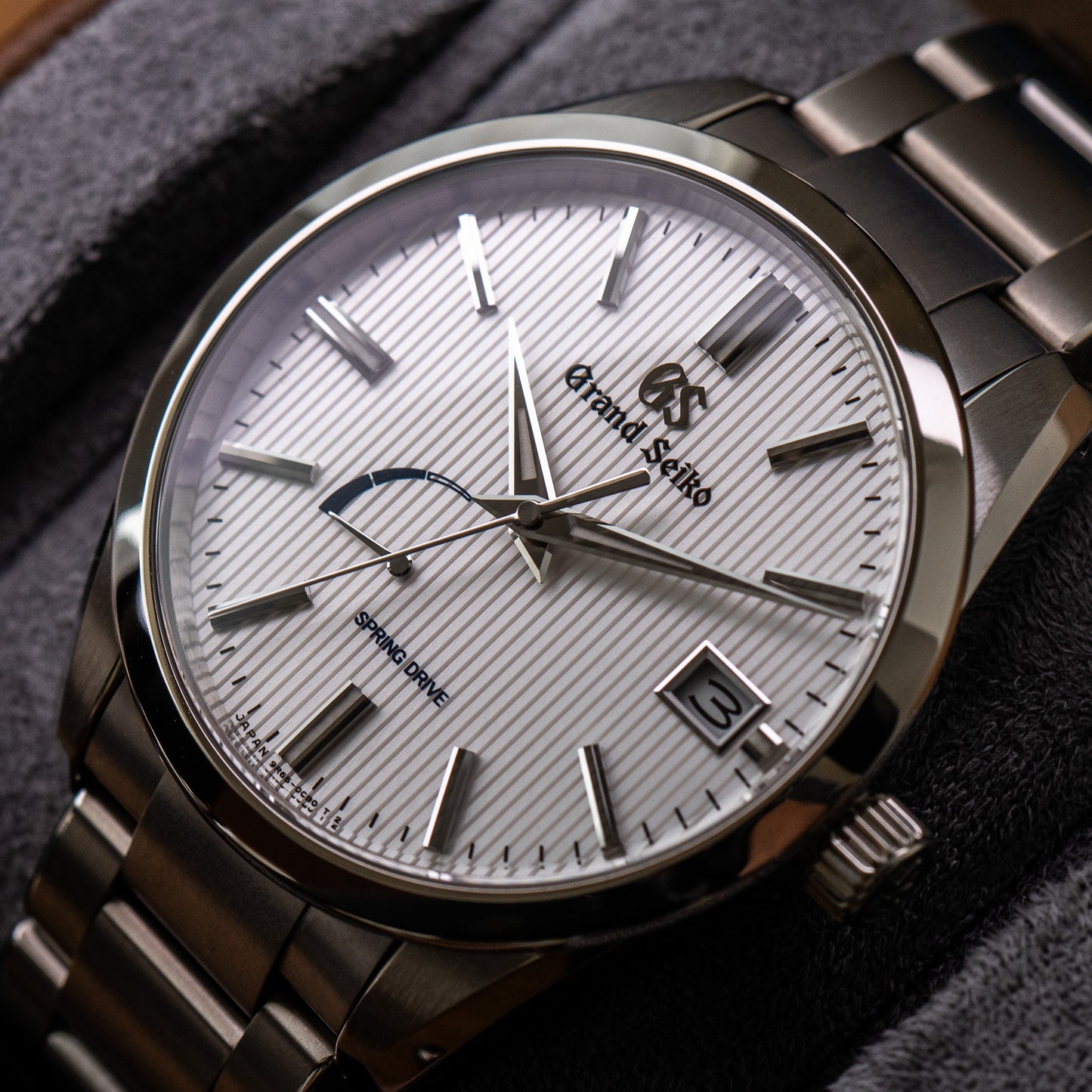 Grand Seiko Titanium “Striped” SBGA347