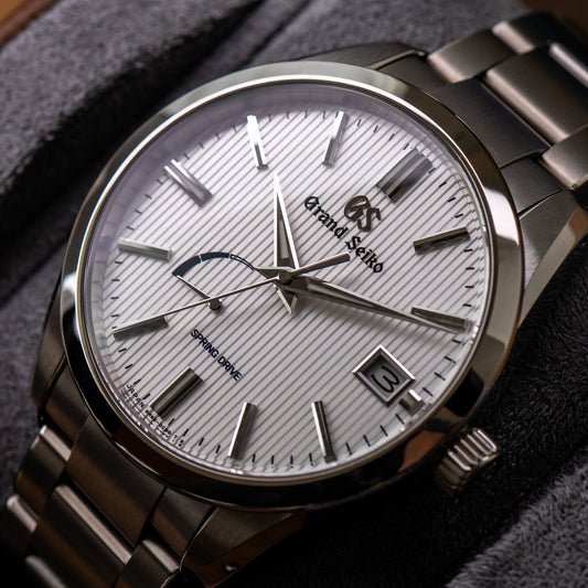 Grand Seiko Titanium “Striped” SBGA347