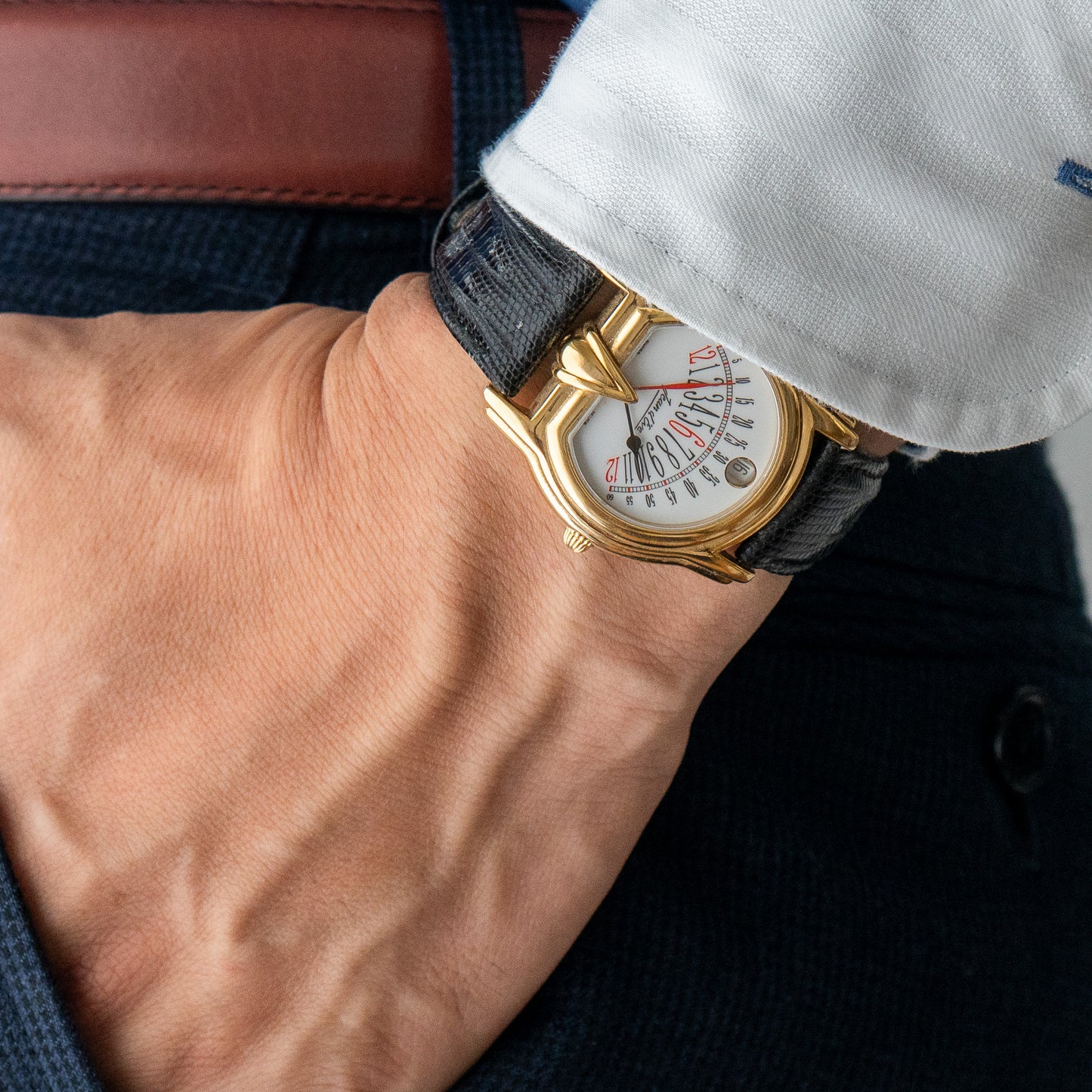 Jean d’Eve Gold “Sectora” Automatic