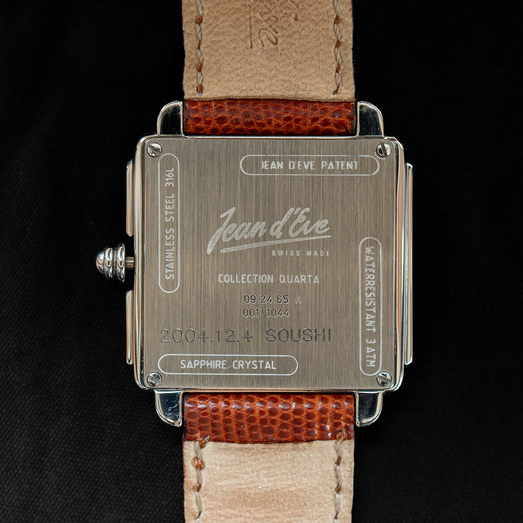 Jean D'eve “Quarta” Retrograde – Provenance Watches